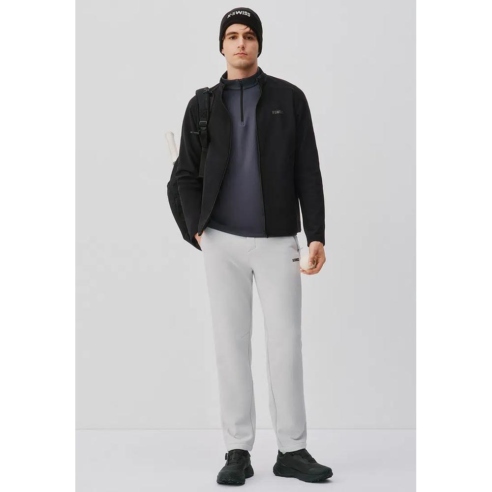 Мужская куртка с воротником-стойкой K-SWISS LOGO BRUSHED 3