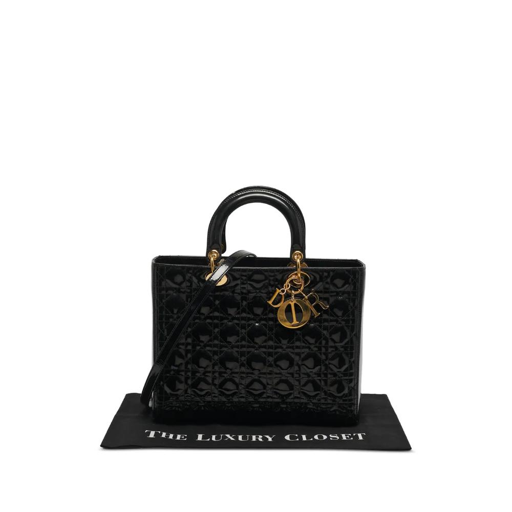 Сумка-тоут Cannage Lady Dior (2010 год) 1
