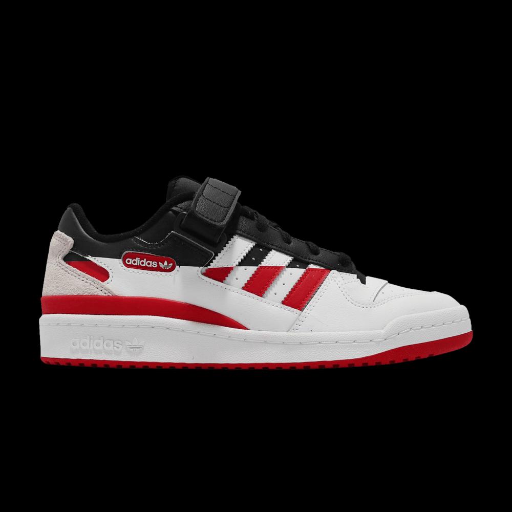 Кроссовки adidas Forum Low Premium 'Split - Black Vivid Red' 1