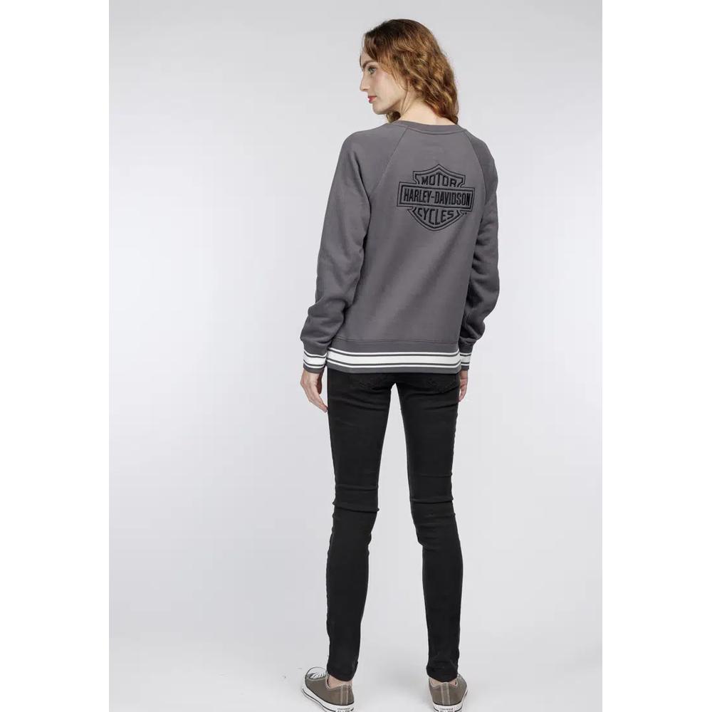 Пуловер Harley-Davidson Race Her Crewneck 8