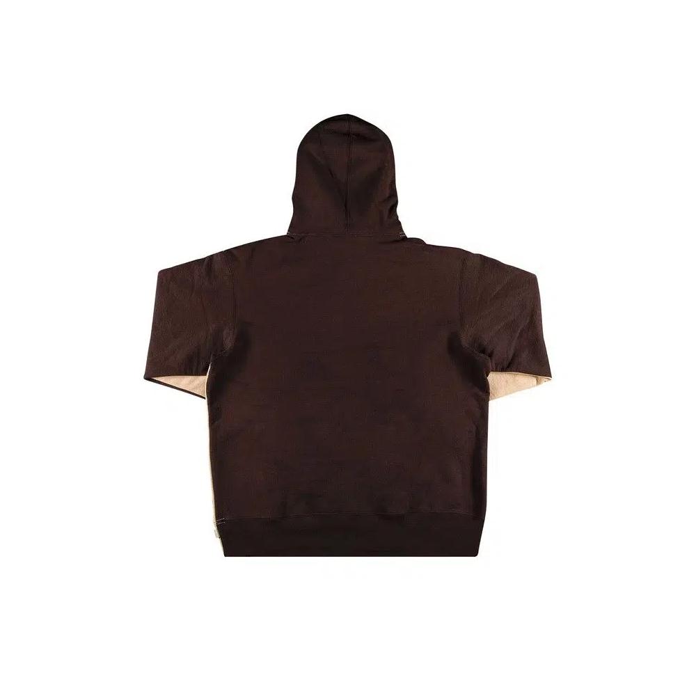 Худи Supreme S Logo Split Hooded Sweatshirt 'Tan' 2