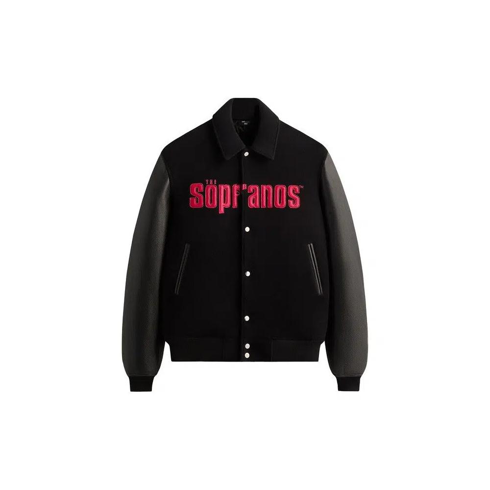 Куртки-университетки Kith For The Sopranos Varsity Jacket 'Black' 1
