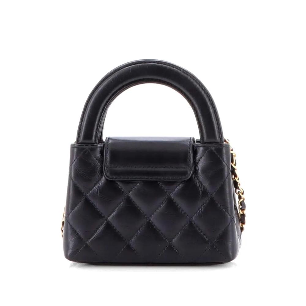Стеганая сумка через плечо Kelly Top Handle Shopping Bag 2