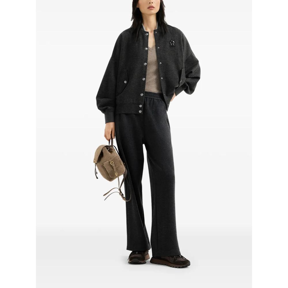 cashmere interlock track trousers 2