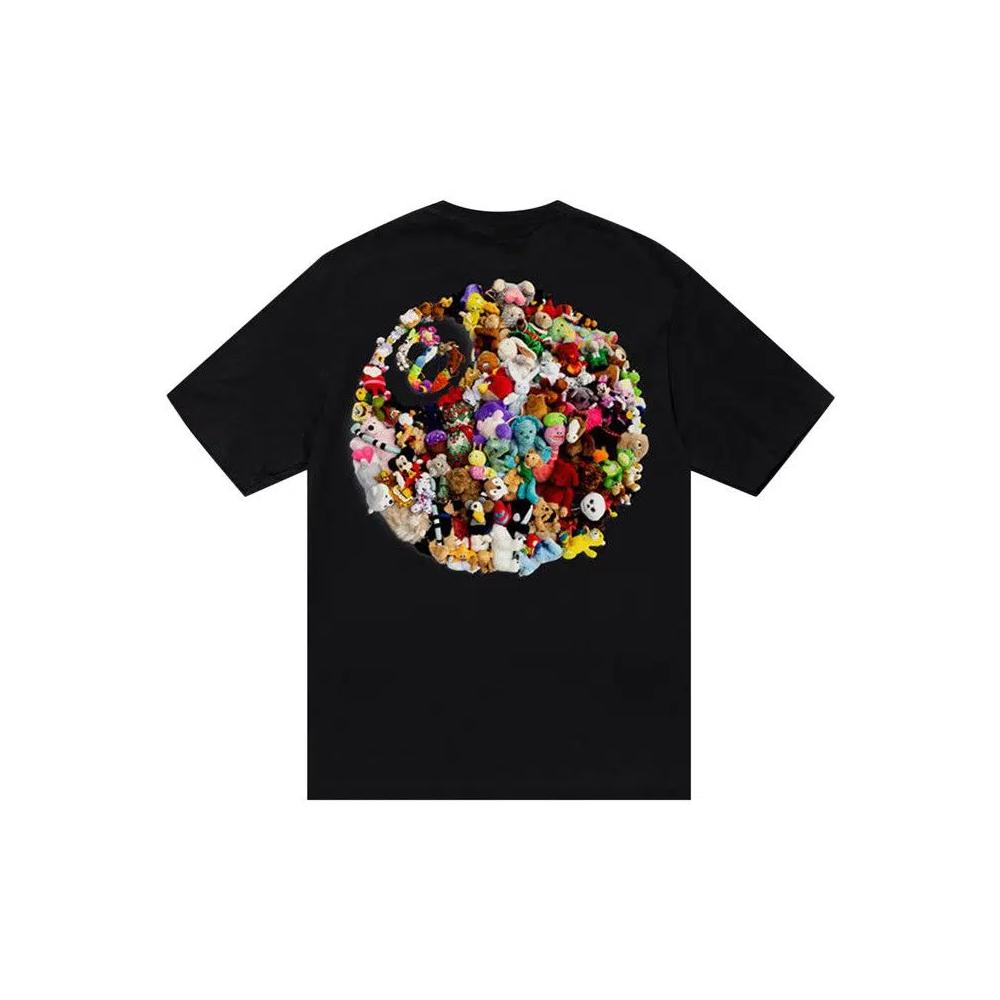 Футболки Stussy Plush Tee 'Black' 2