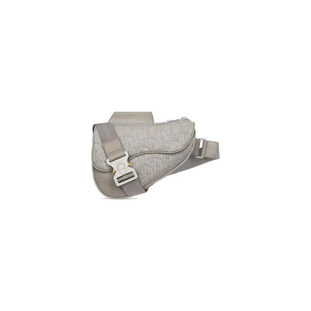 Сумки Dior x Stone Island Saddle Bag 'Серый' 1