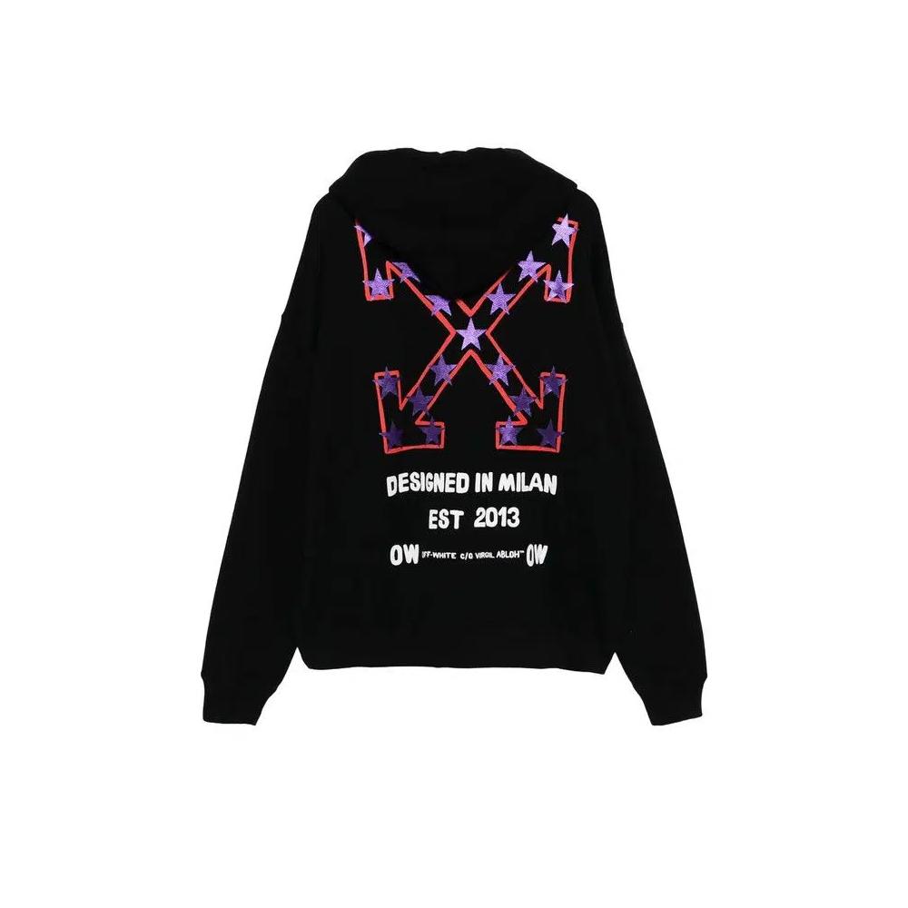 Топы Off-White Толстовка Star Arrow Skate 'Черный' 2