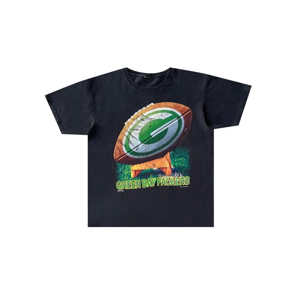 Футболки Vintage Green Bay Packers Tee 'Black' 1