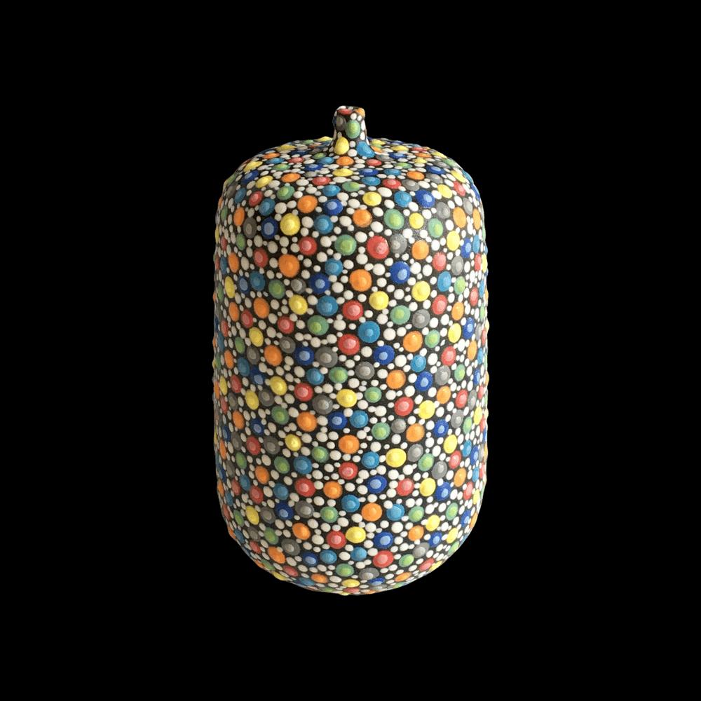 Ваза Pottery 3369 Dots от Robert Hessler 1