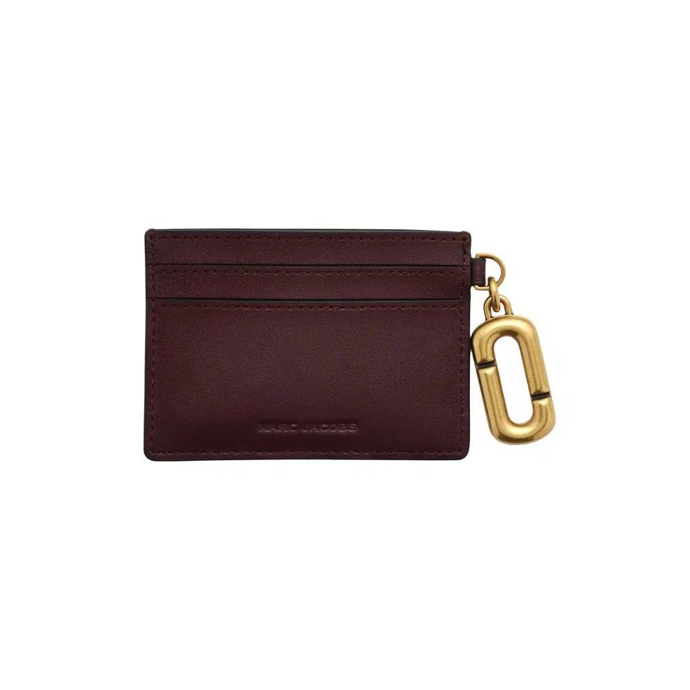 Кошельки Marc Jacobs Кардхолдер 'Тёмный Бордо' 3