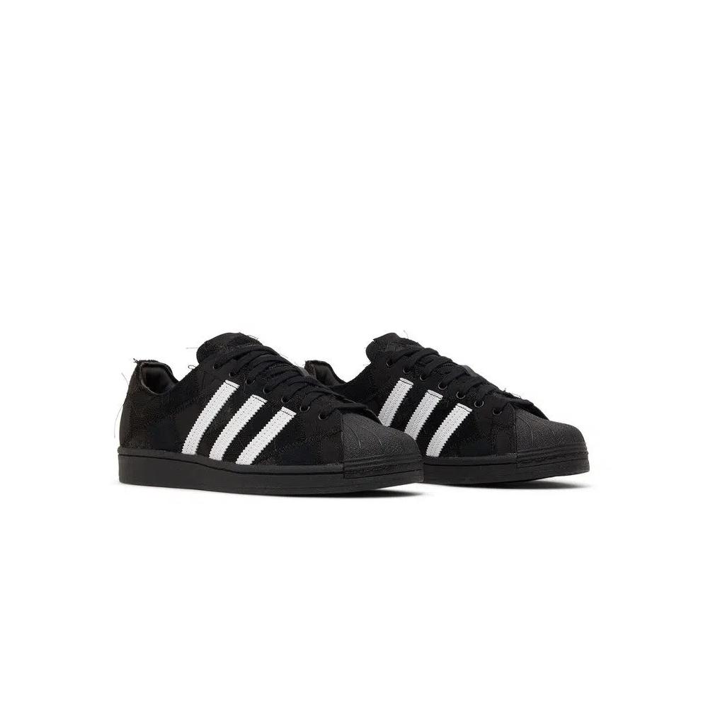 Кроссовки atmos x RECOUTURE x adidas Superstar 'Patchwork - Black' 8