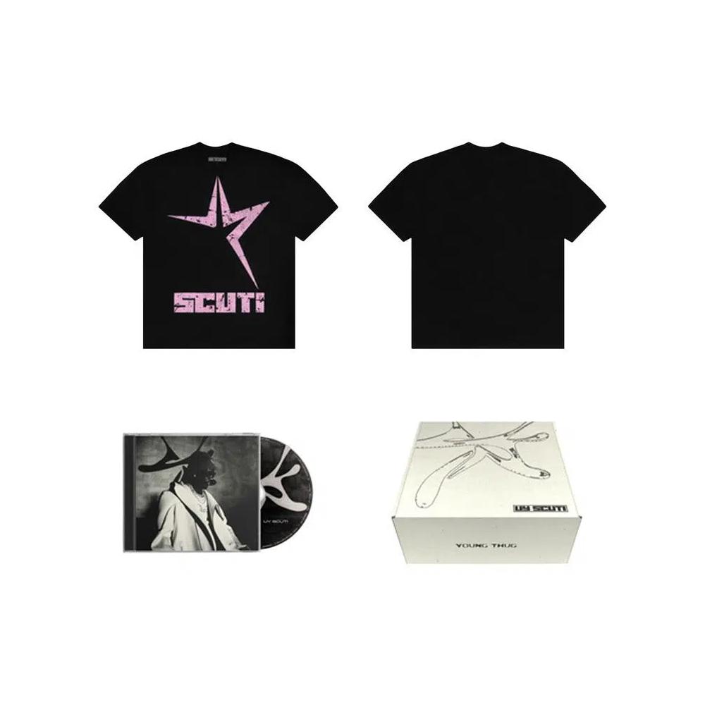 Топы Sp5der Pink Star Tee Box Set «Черный» 1