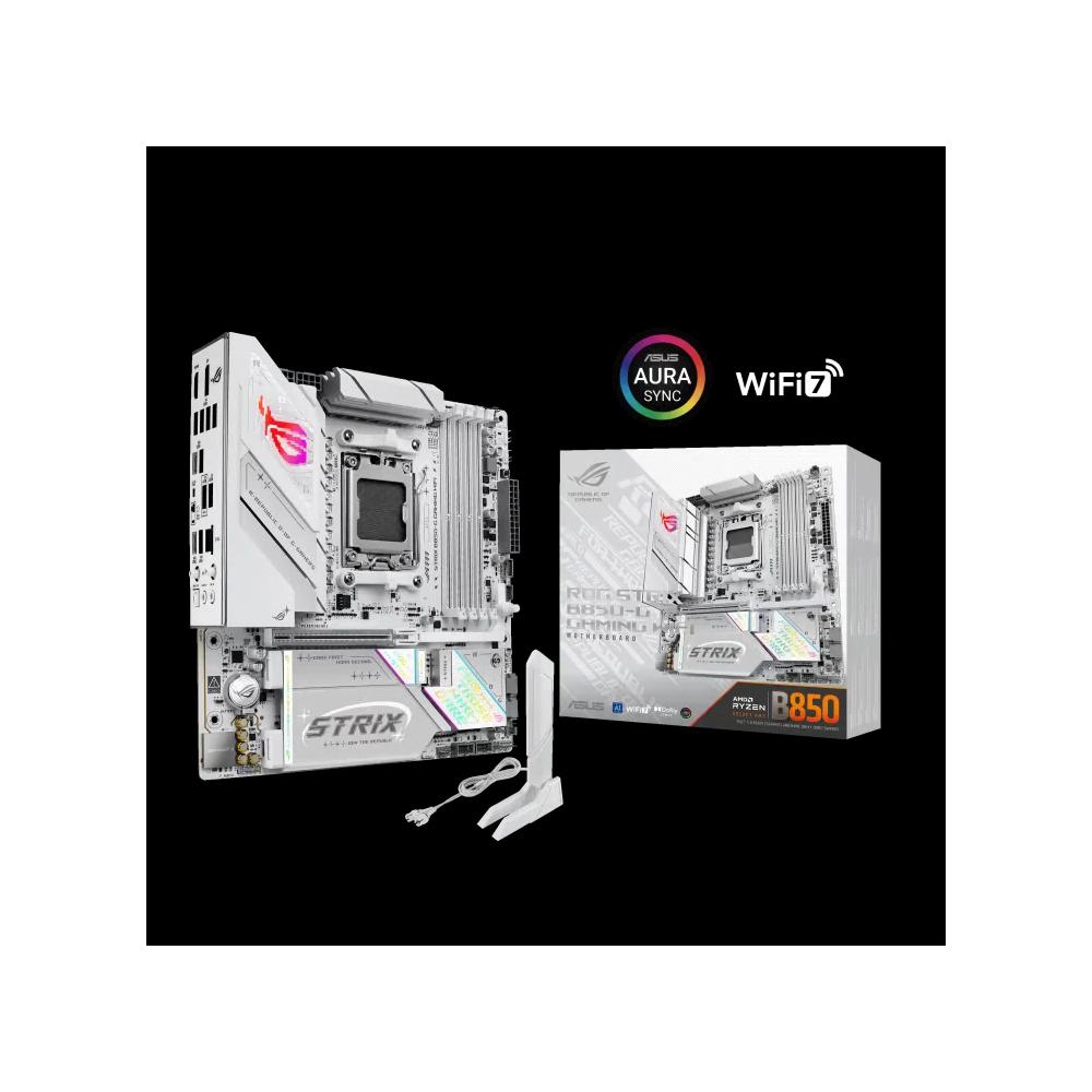 ASUS ROG STRIX B850-G GAMING WIFI MATX белая материнская плата (DDR5) 1