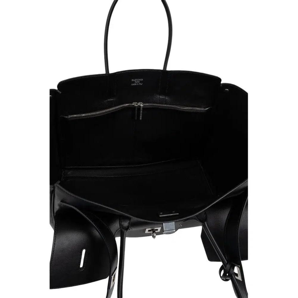 Сумки через плечо Balenciaga Medium Bel Air Bag 'Black' 3