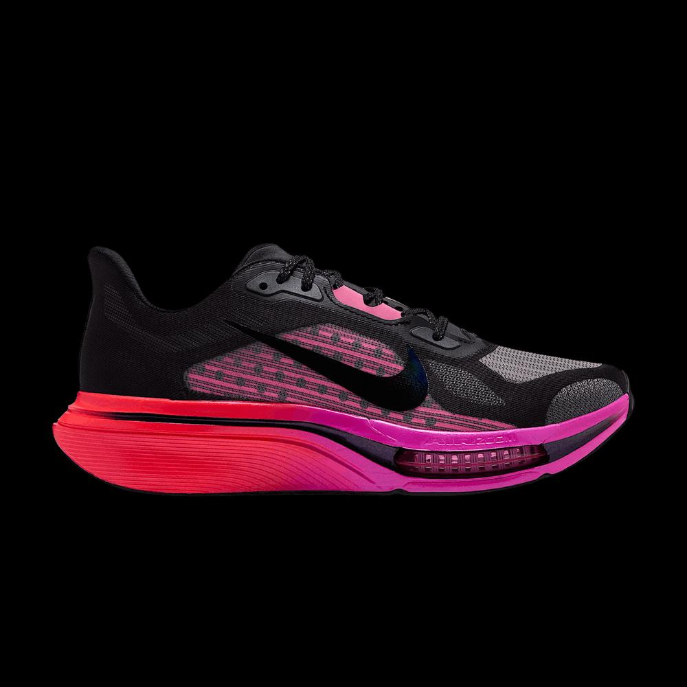 Кроссовки Nike Wmns Pegasus Plus 2 Road 'Черный Hyper Pink Laser Crimson Black' 1