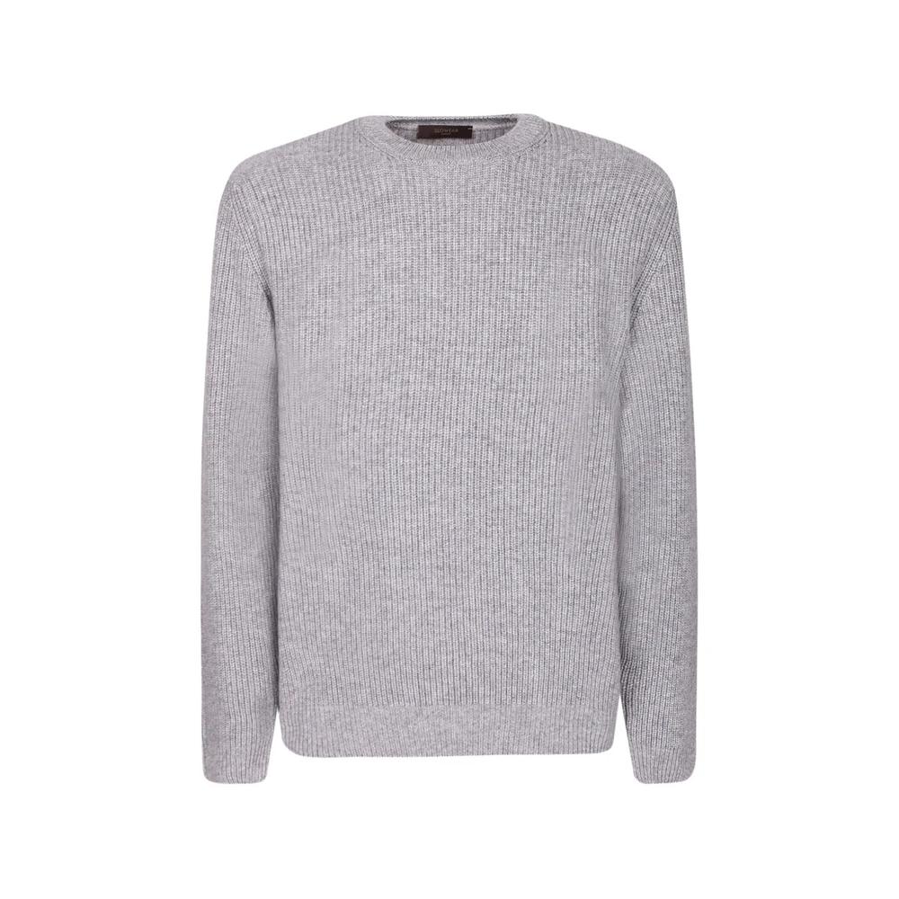 ribbed-knit crew-neck sweater 1