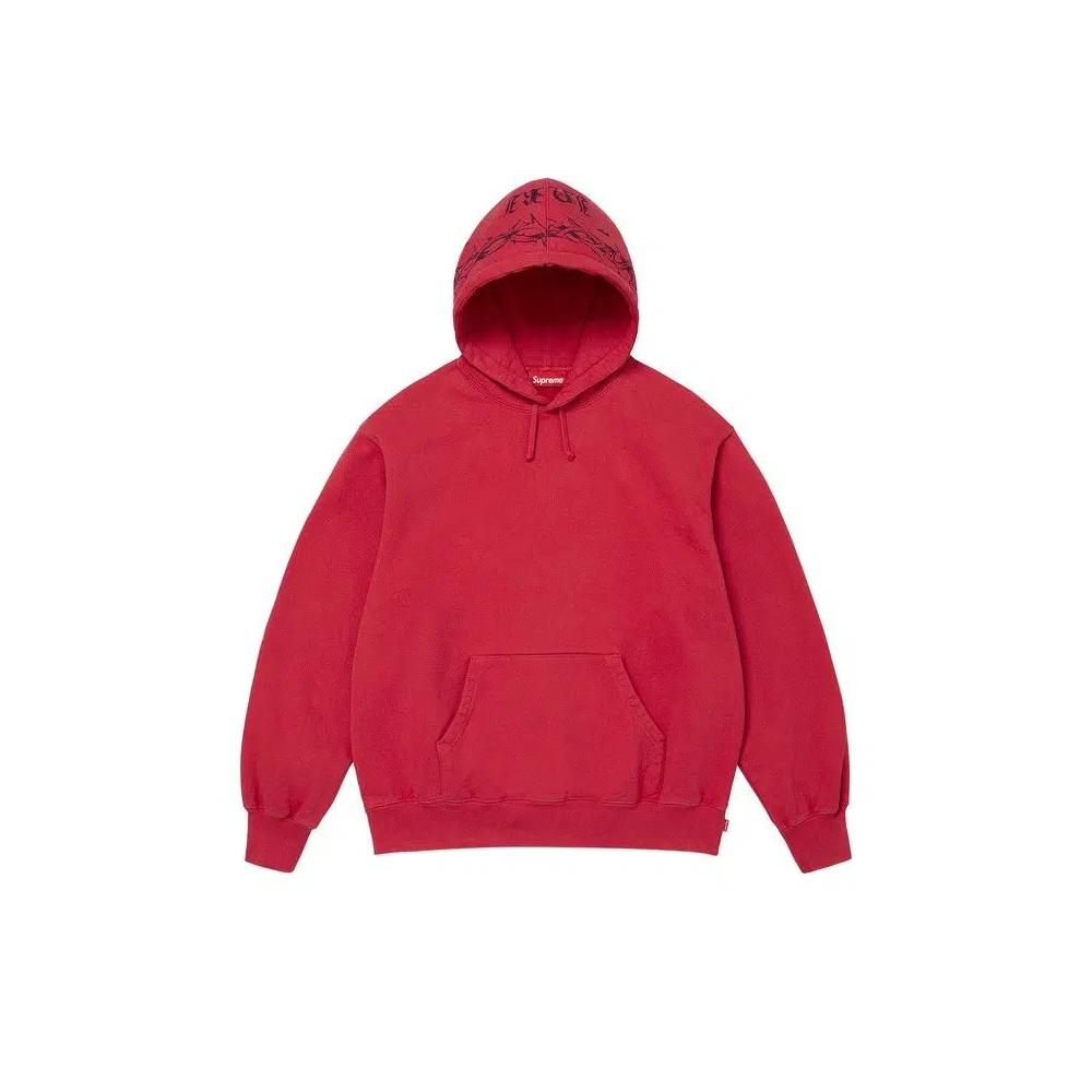 Худи Supreme Forever Hooded Sweatshirt 'Красный' 2