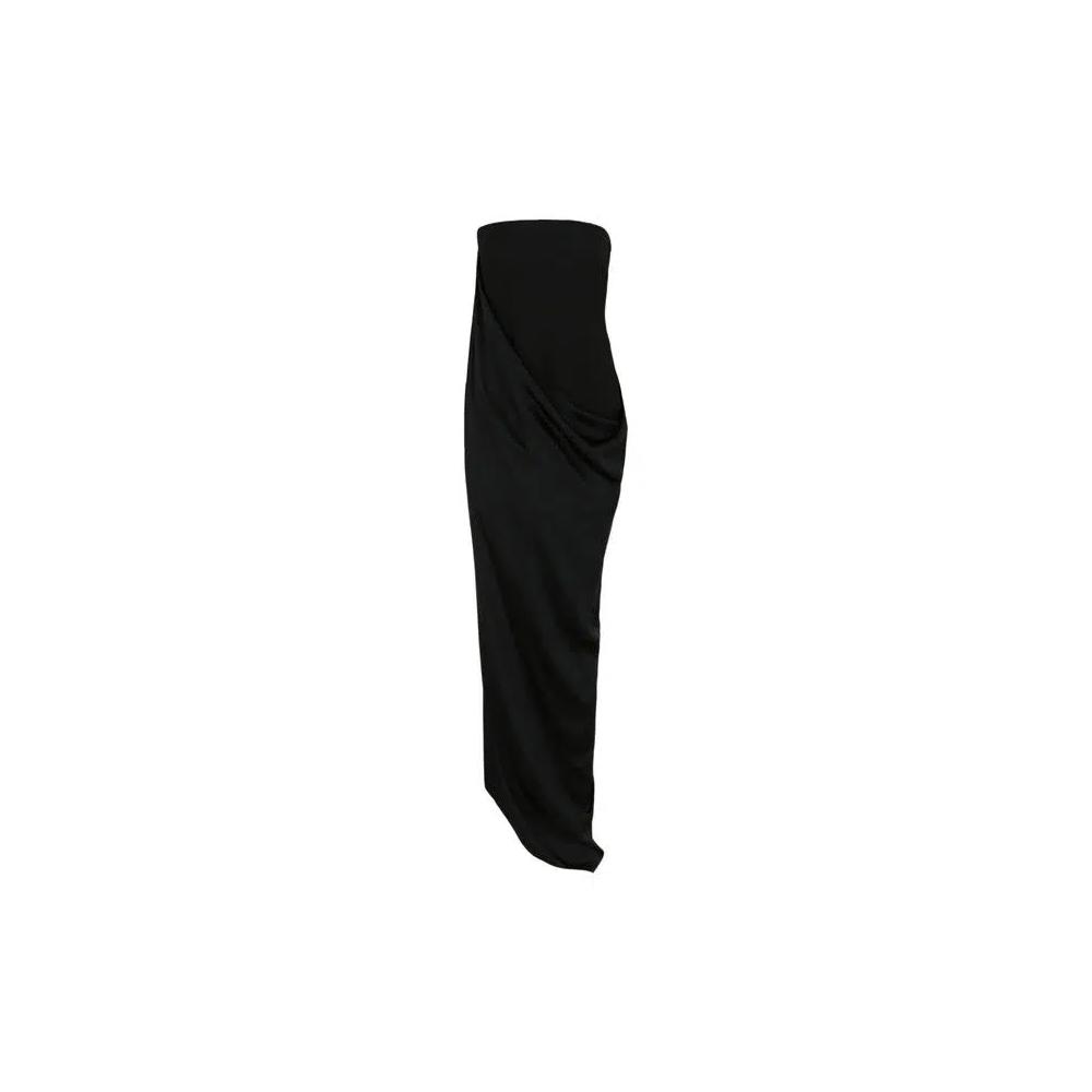 Длинные платья Ferragamo Sleeveless Twofer Gown 'Black' 1