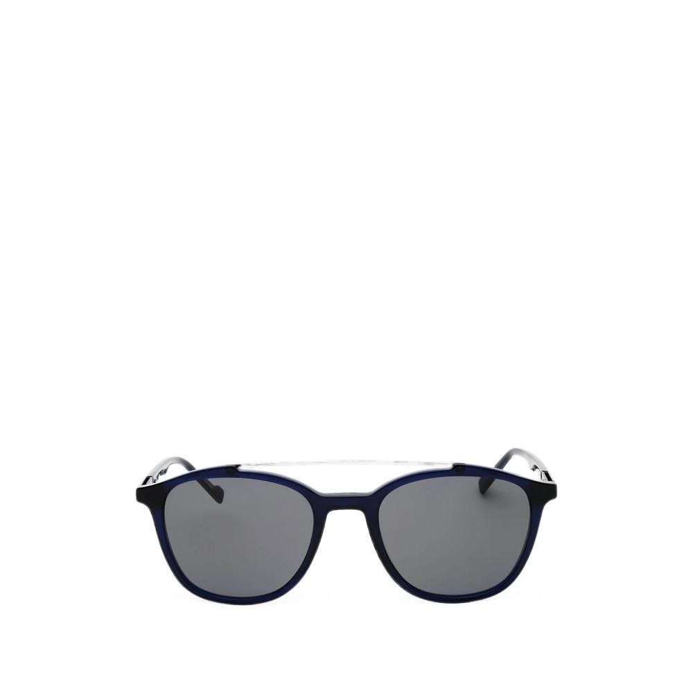 geometric-frame sunglasses 1
