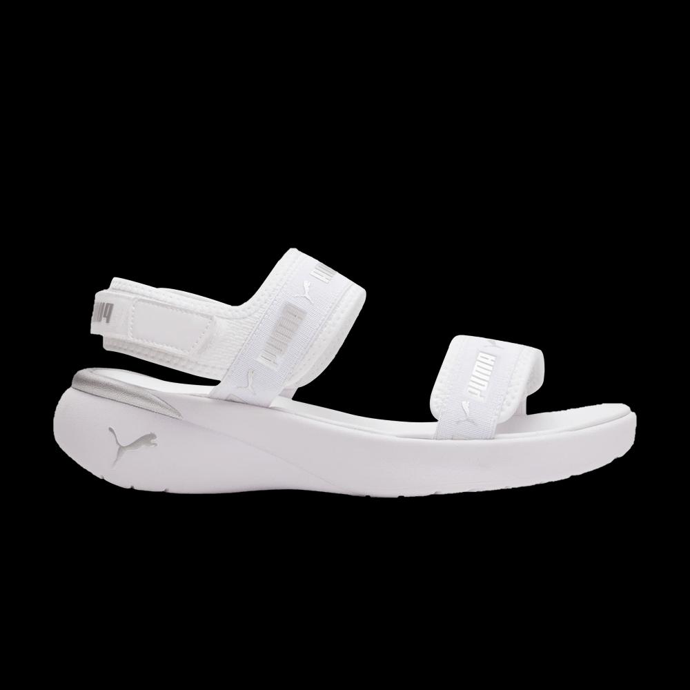 Сандалии Puma Wmns Sportie Sandal 'White Metallic Silver' 1
