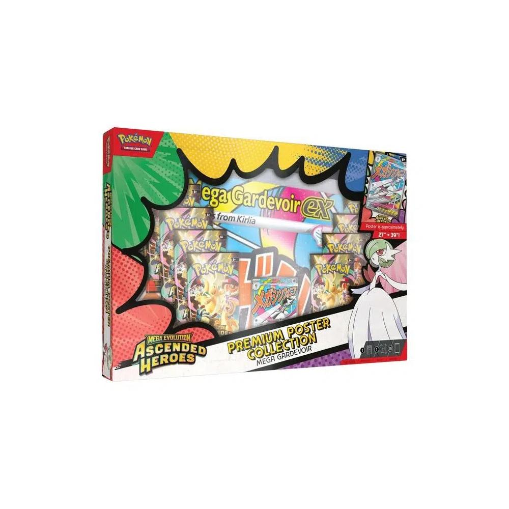 Коллекционные карточки Pokémon Mega Evolution: Ascended Heroes Premium Poster Collection: Mega Gardevoir 1