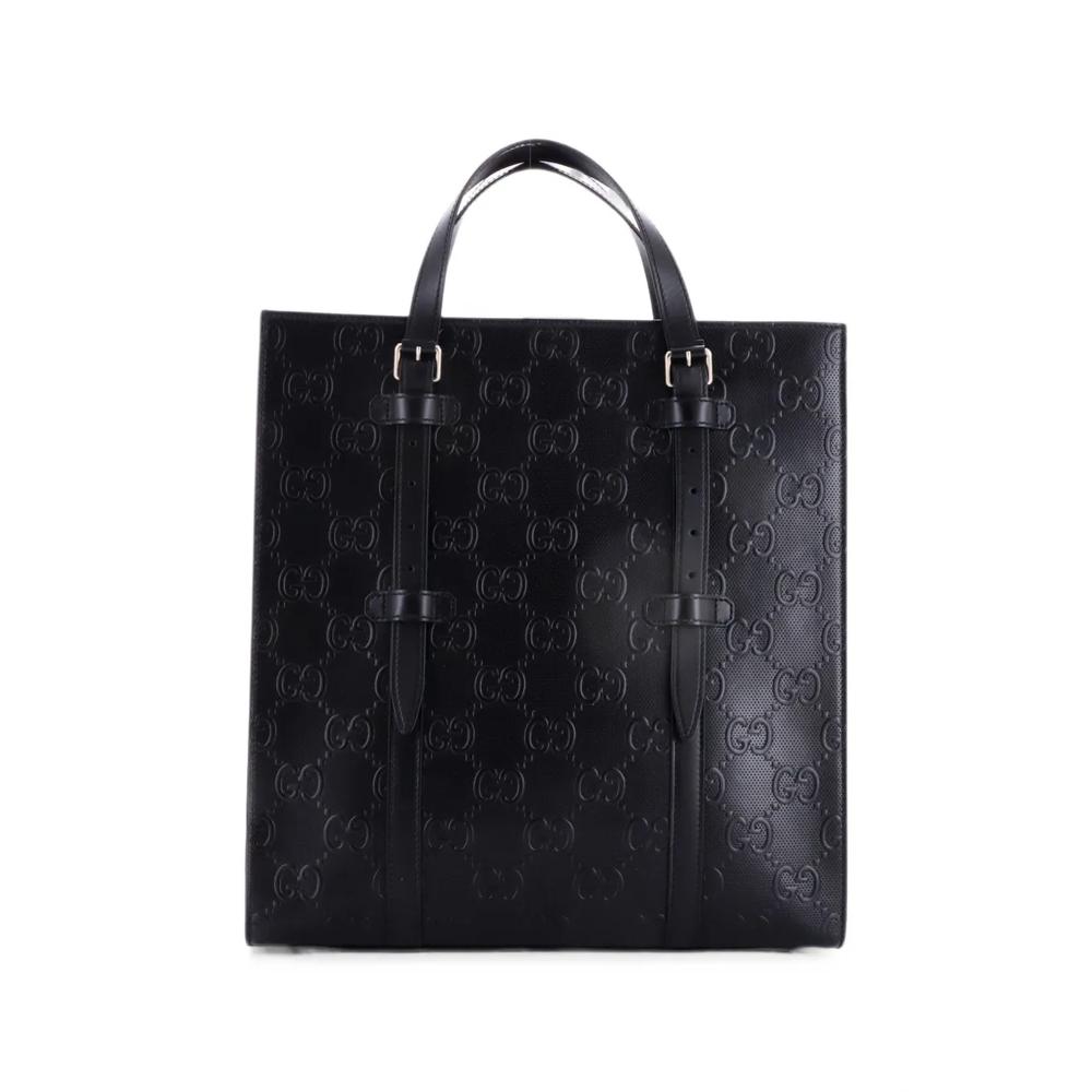 Сумка-тоут GG Embossed Perforated Leather Medium 2