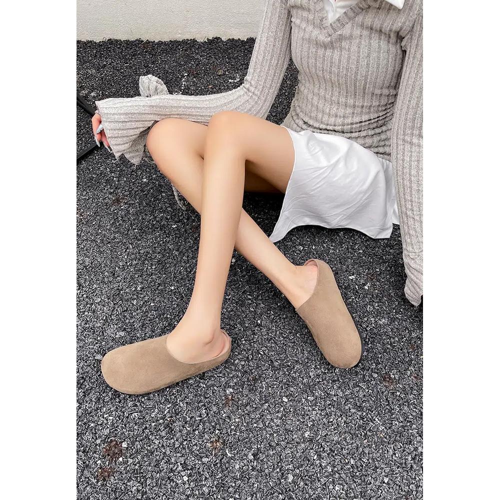 Тапочки из замши Cow Suede WW959-19 6