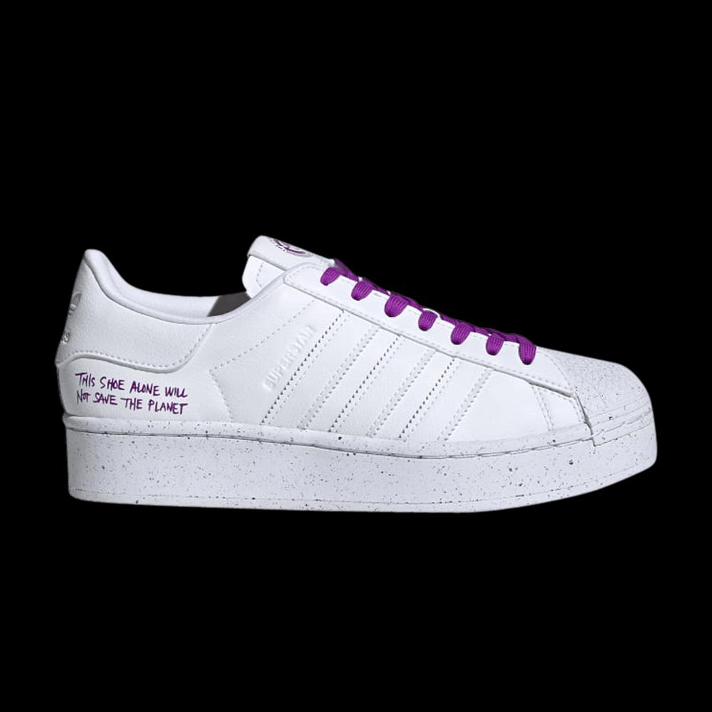 Кроссовки Adidas Superstar Bold 'Clean Classics Collection - White Shock Purple' 1