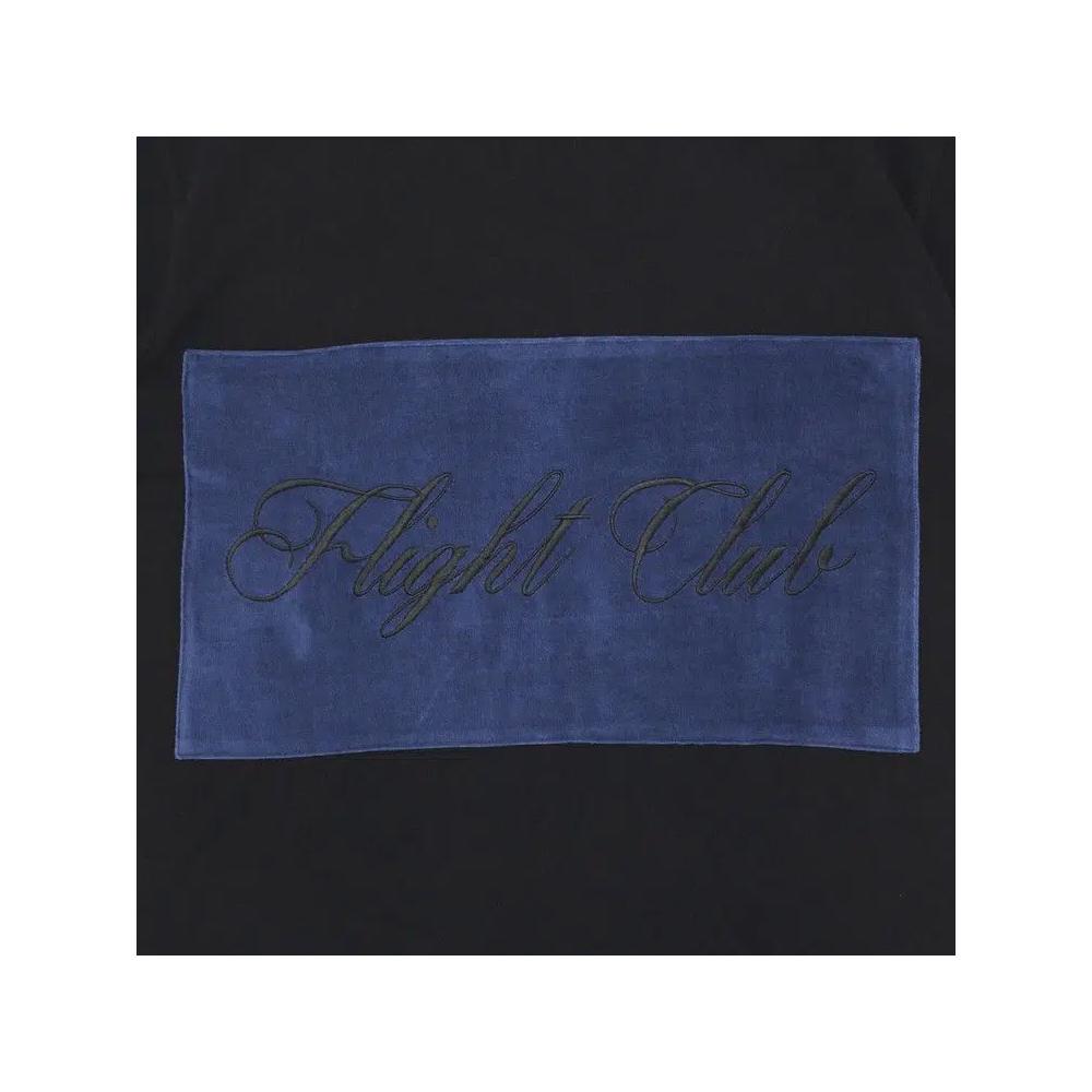 Футболка с коротким рукавом Flight Club Script T-Shirt 'Black/Velour Navy' 3