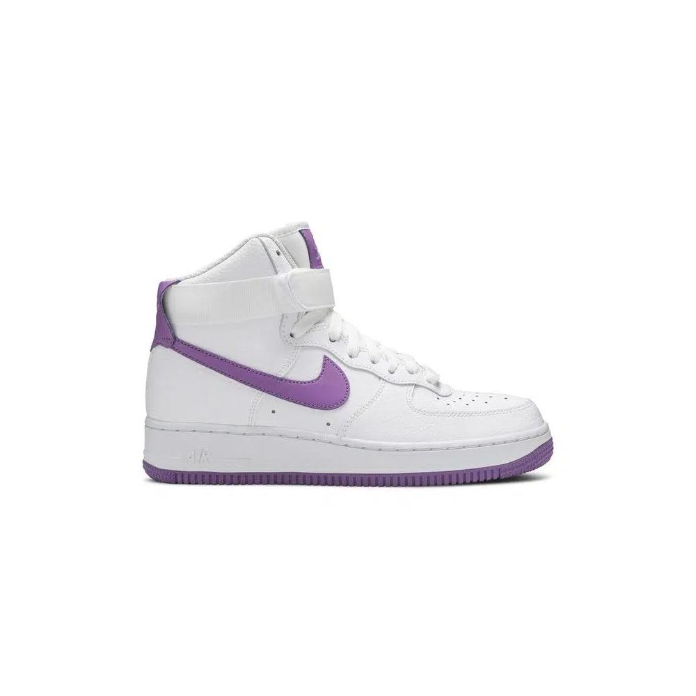 Кроссовки Nike Wmns Air Force 1 High 'White Dark Orchid' 1