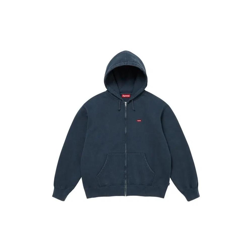 Худи Supreme Small Box Zip Up Hooded Sweatshirt 'Темно-синий' 1
