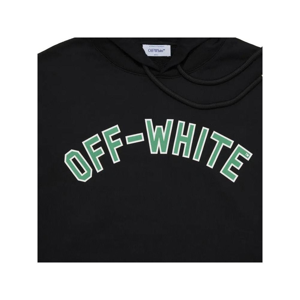 Худи Off-White Varsity Logo Hoodie 'Черный' 3