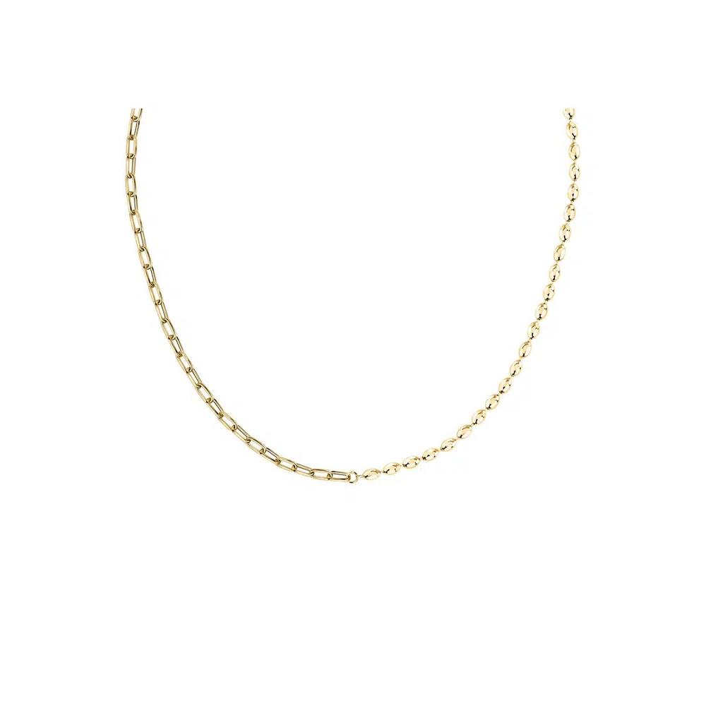 Morellato INTRECCI 40+5 см Золотое женское ожерелье SAZC08 3