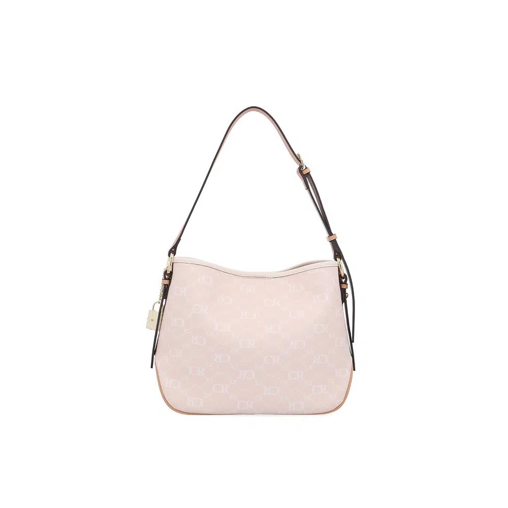 CR Monogram in Cream Convertible Shoulder Bag - Бежевый 2