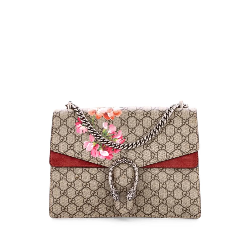 Сумка на плечо Dionysus Bag Blooms Print GG Coated Canvas Medium 1