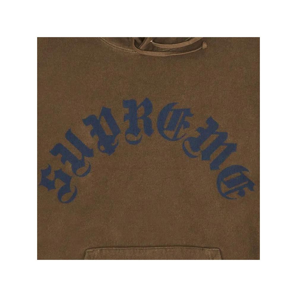 Худи Supreme Printed Arc Hooded Sweatshirt 'Dusty Brown' 2