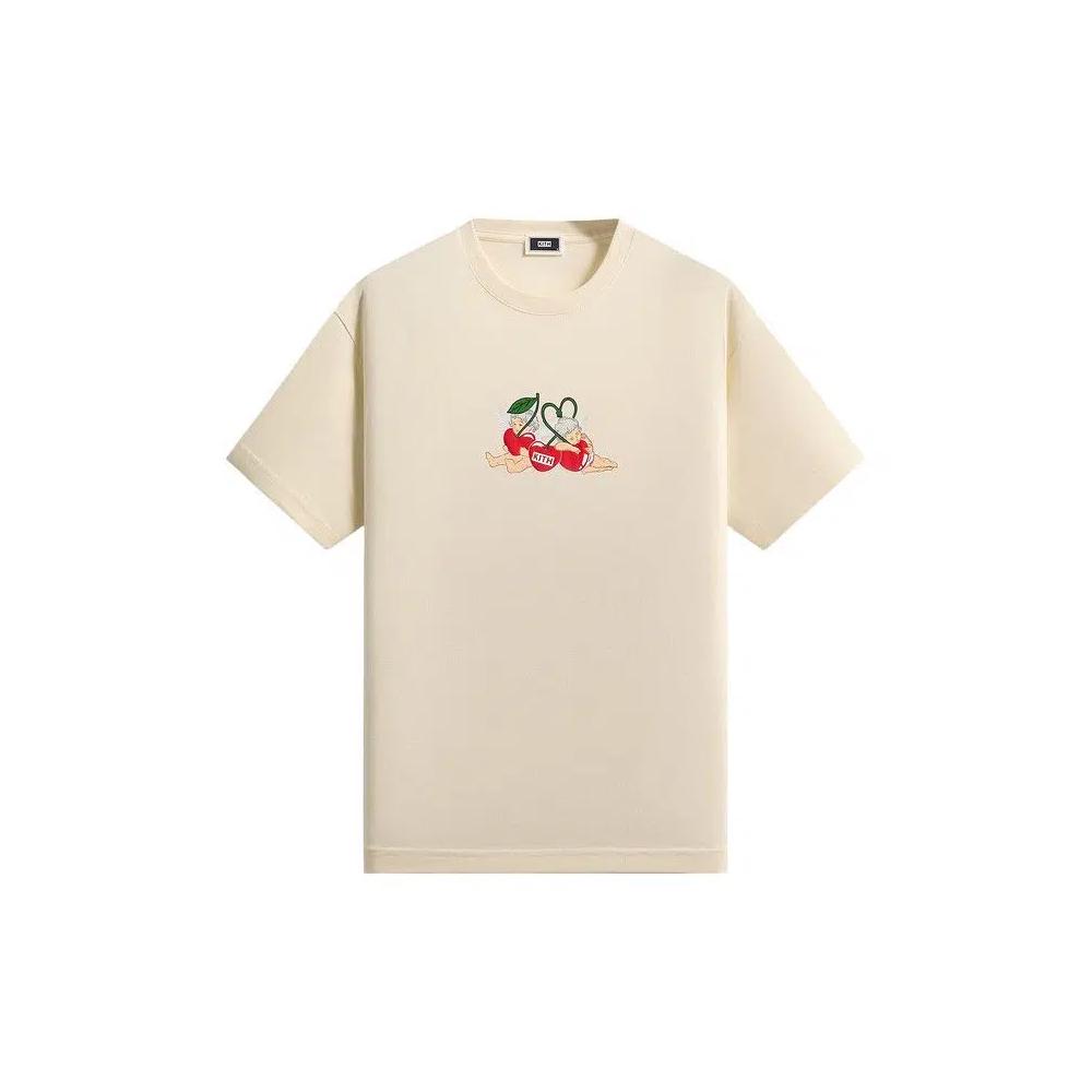Футболка с коротким рукавом Kith Cherry Bunch Tee 'Sandrift' 2