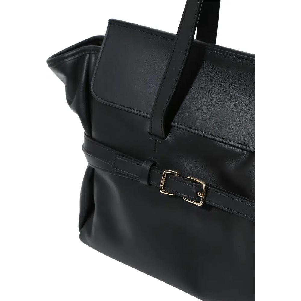 YANI Belt Tote Bag Large - Черный 6