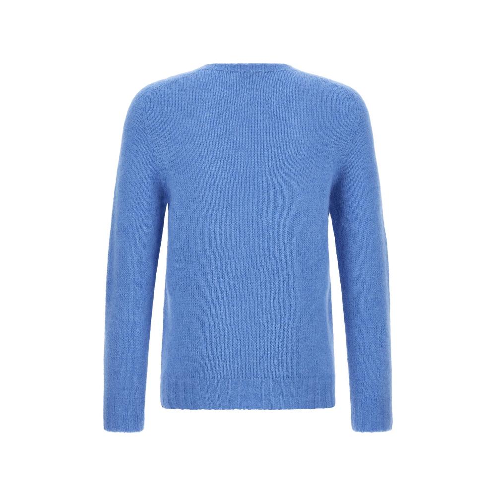 brushed-effect crew-neck sweater 2