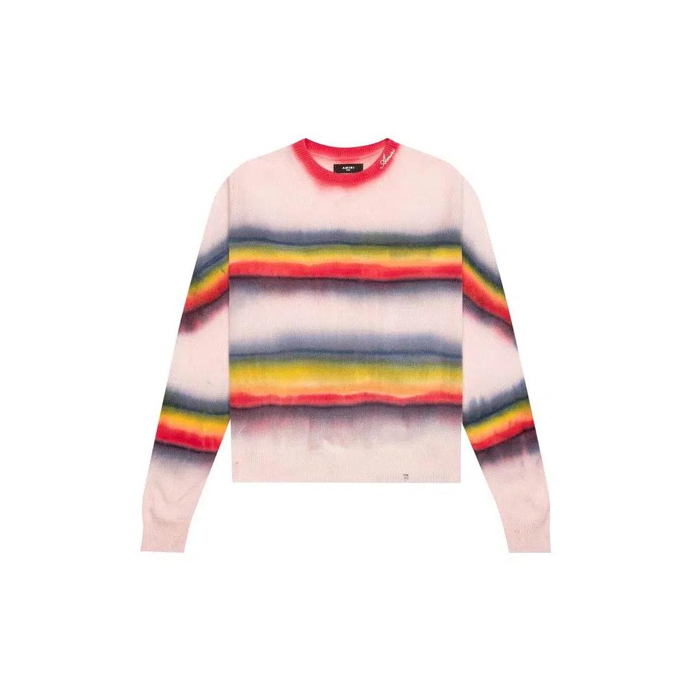 Футболки Amiri Rainbow Tie Dye Crew 'Multicolor' 1