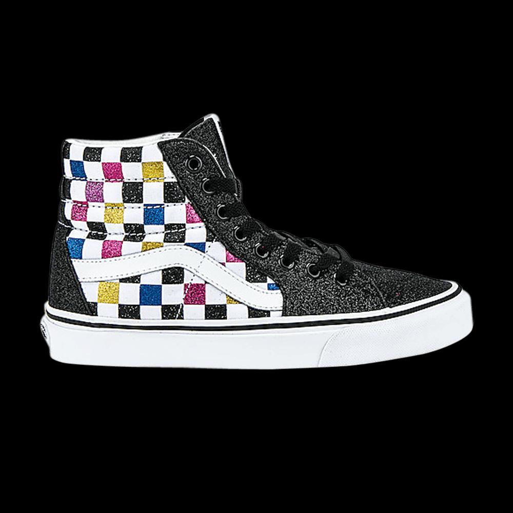 Повседневные Vans Sk8-Hi 'Glitter Checkerboard' 1