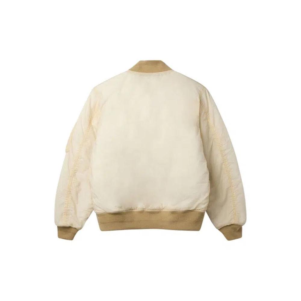 Бомберы Stussy Стеганая куртка-бомбер 'Cream' 2