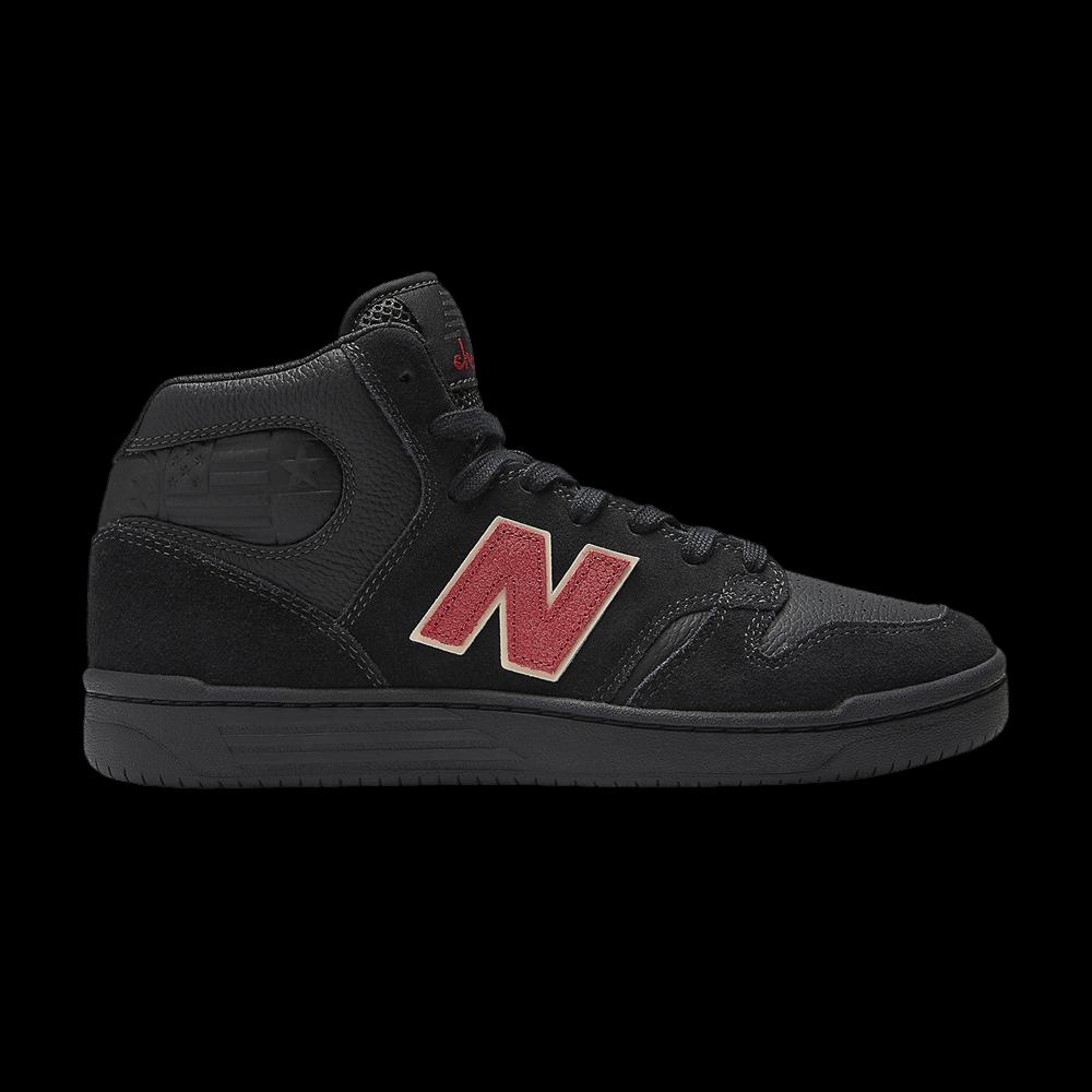 Кроссовки Chocolate Skateboards x New Balance Numeric 480 High 'Black Red' 1