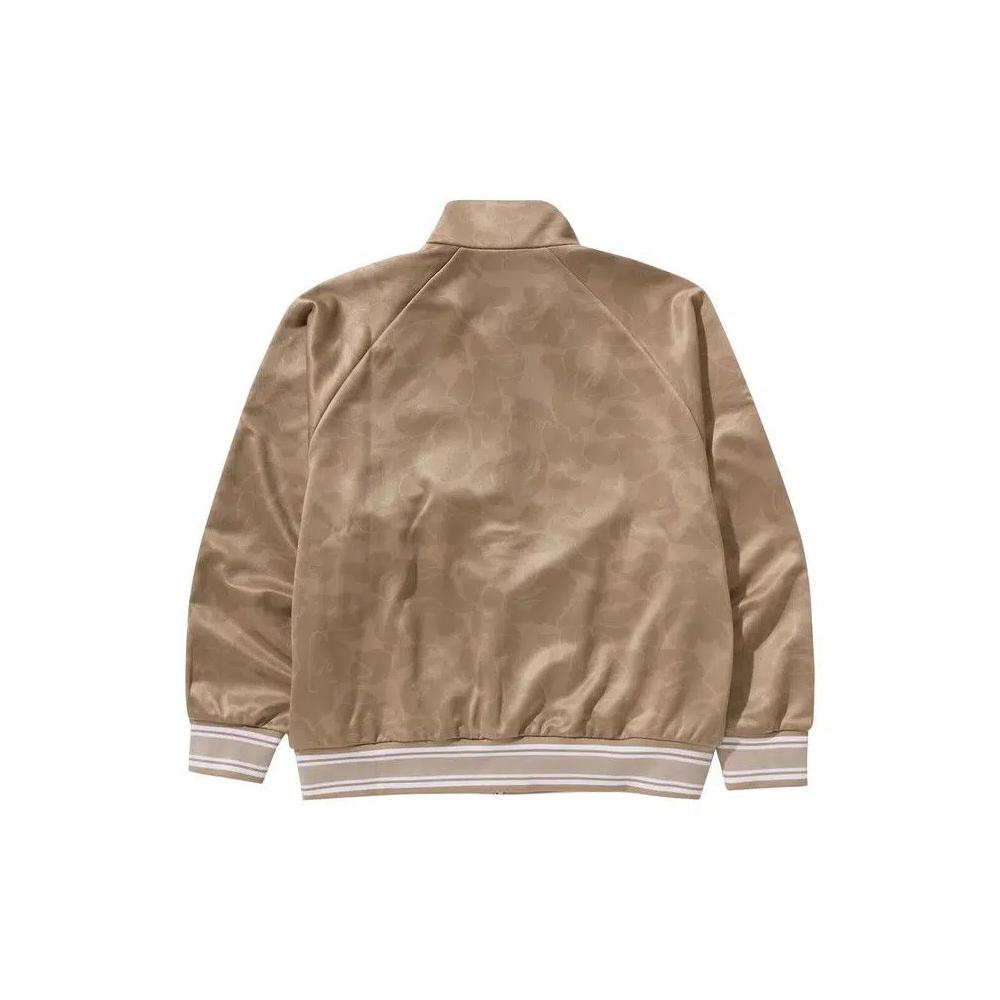 Трековые куртки BAPE Solid Camo Bathing Ape Logo Relaxed Fit Track Jacket 'Бежевый' 2
