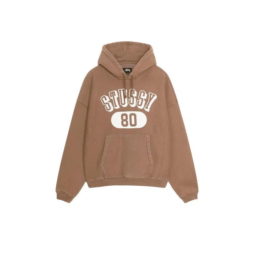 Худи Stussy 80 Relaxed Hoodie 'Brown' 1