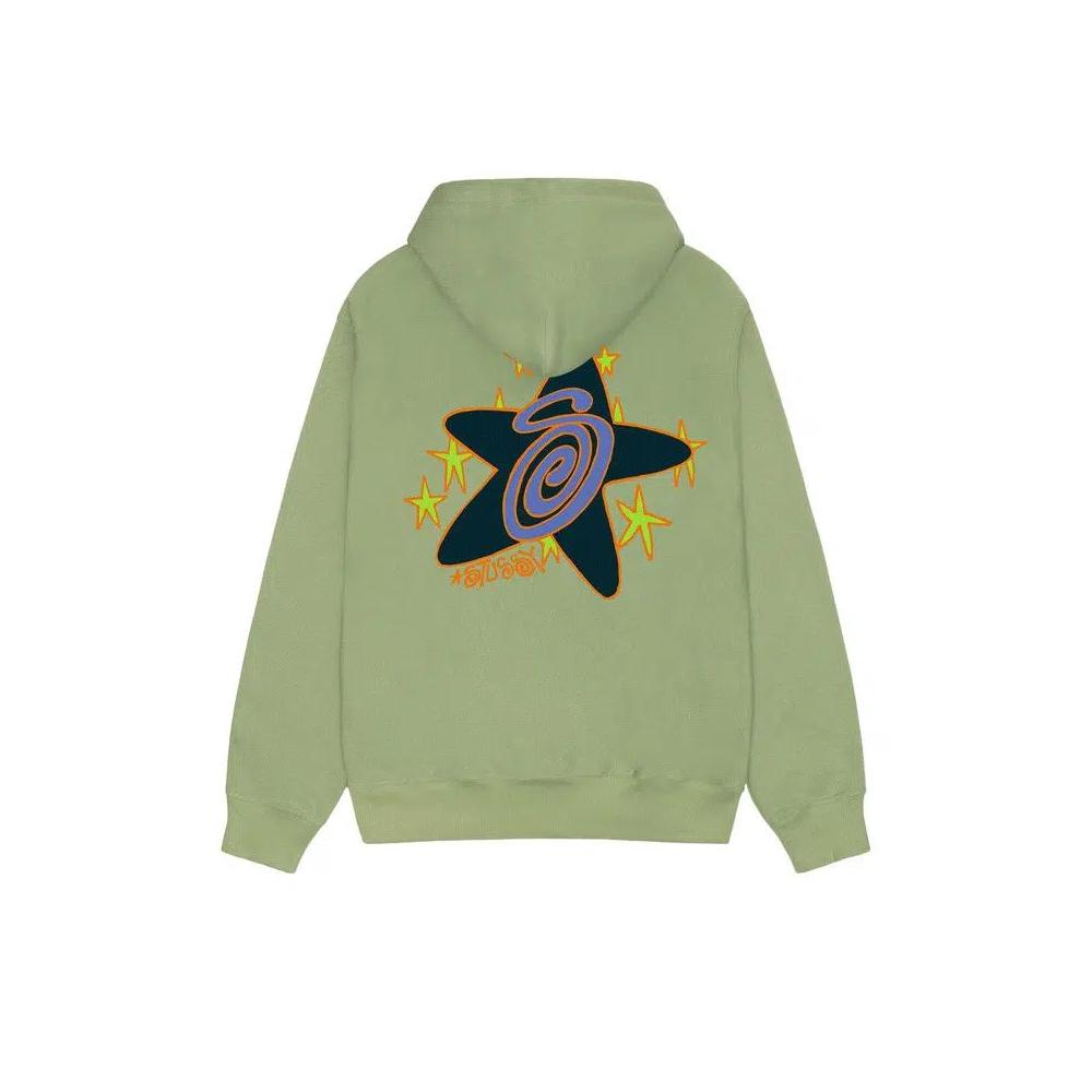 Худи Stussy Galaxy Hoodie 'Moss' 2