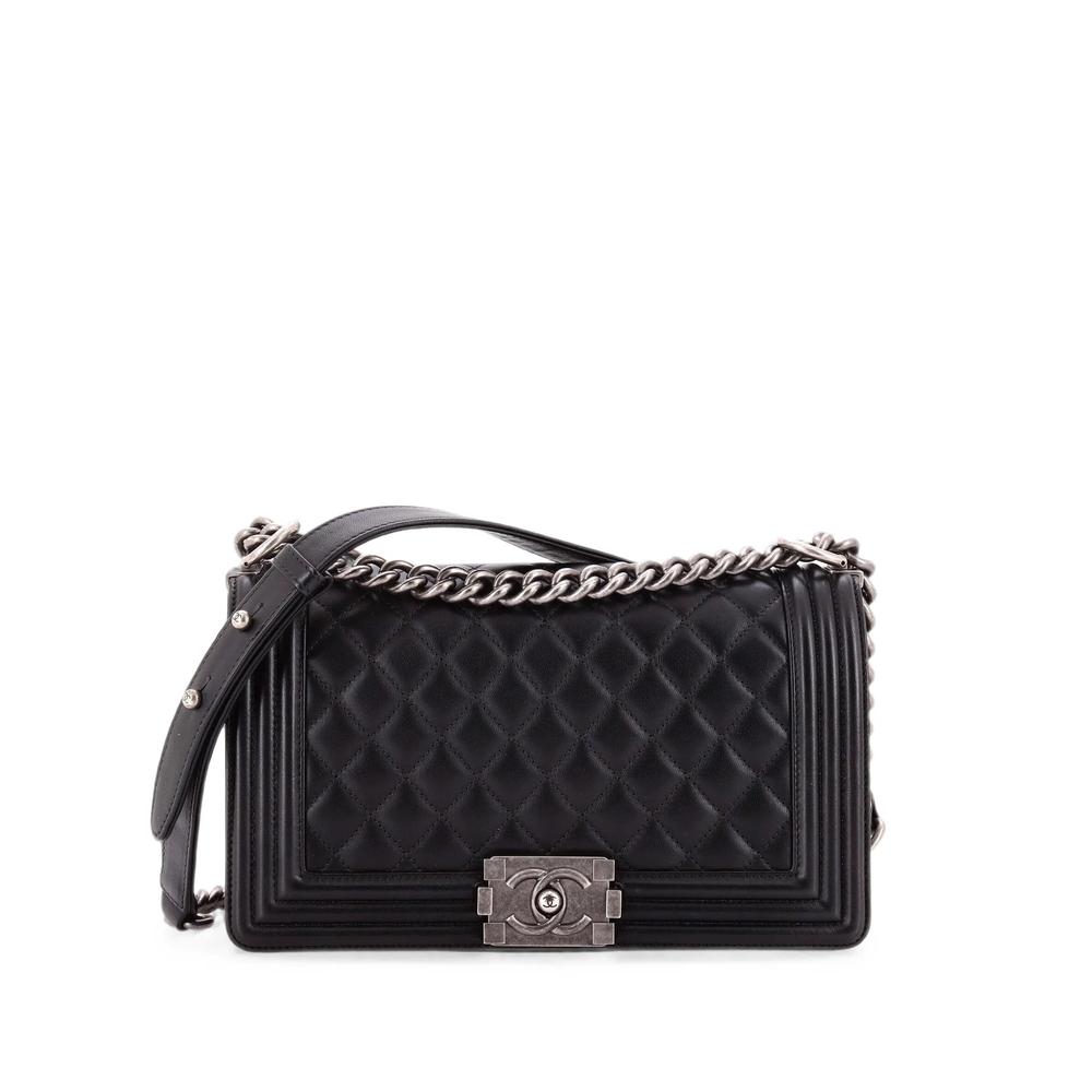 Boy Flap Bag Quilted Lambskin Old Medium shoulder bag 1