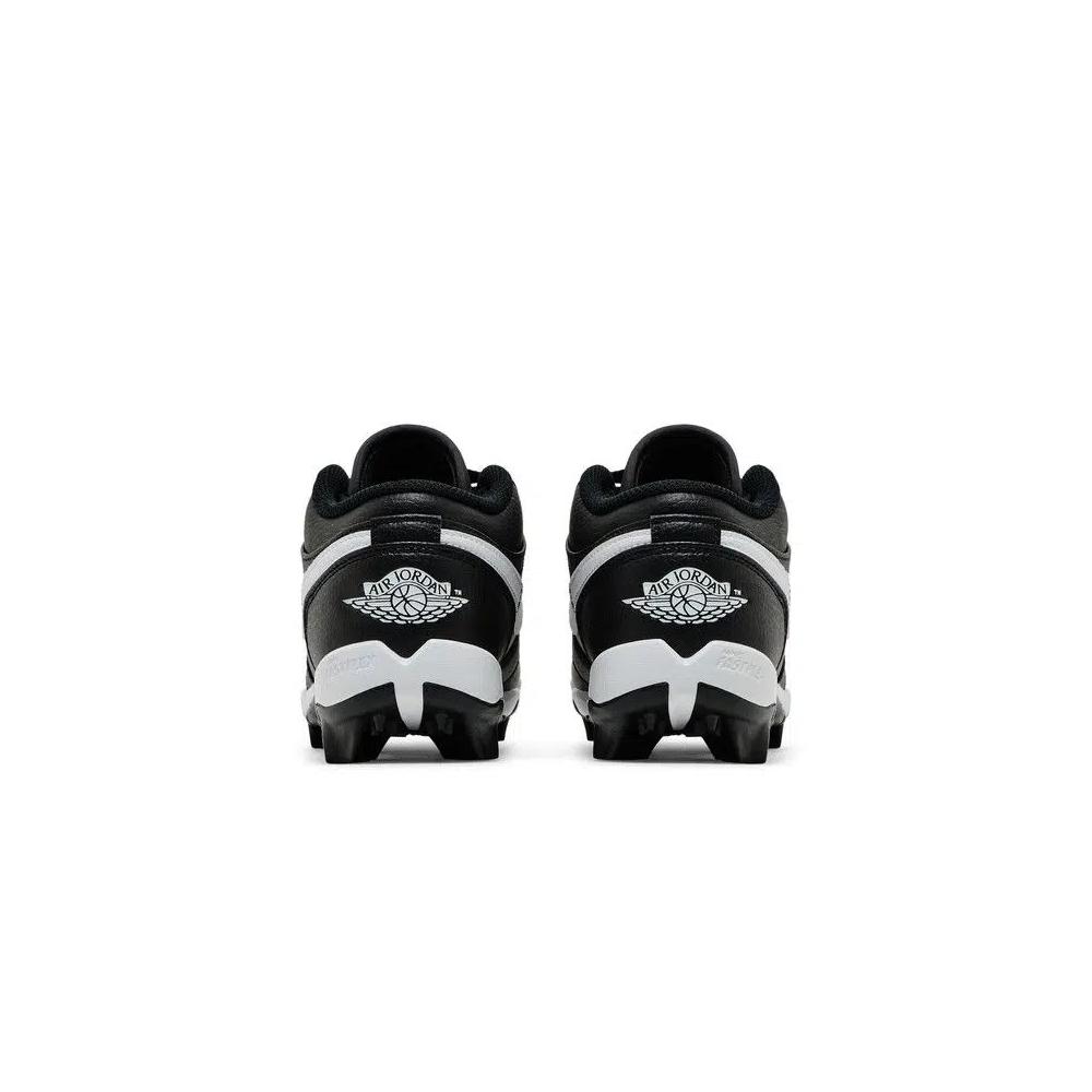Шиповки Air Jordan 1 Low Cleat GS 'Black White' 6