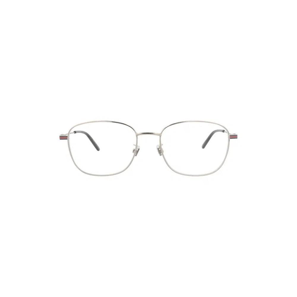 Очки Gucci Square Metal Optical Frames 'Silver/Transparent' 1