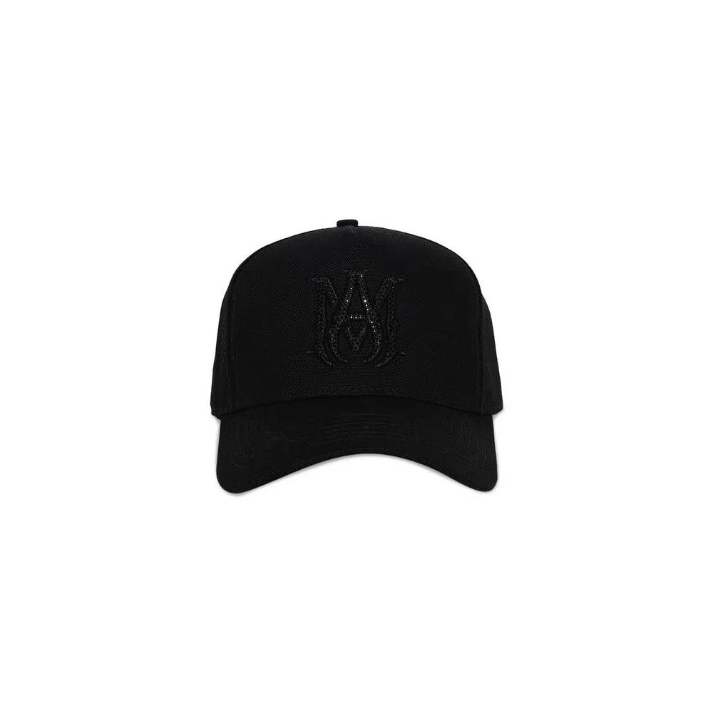 Кепки Amiri MA Crystal Canvas Hat 'Black Black' 1
